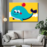 Painting by Numbers Friendly Whale