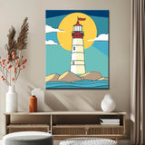 Painting by Numbers Lighthouse At Night