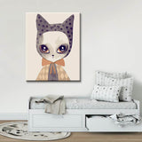 Painting by Numbers Woman Fox