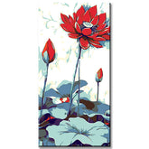 Painting by Numbers Asia Art Water Lily