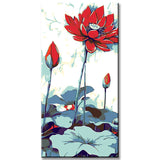 Painting by Numbers Asia Art Water Lily