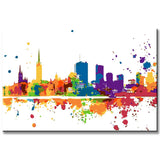 Painting by Numbers Norway Skyline Oslo