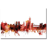 Painting by Numbers Oslo Skyline