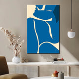 Painting by Numbers Art Blue Woman with Stretched Head