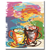 Paint by Numbers Free Art Mugs