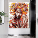 Painting by Numbers Art Woman Nude Portrait