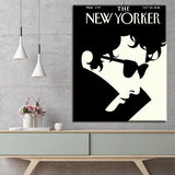 Painting by Numbers Art Lifestyle Black/White Photo of Man with Glasses