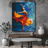 Painting by Numbers Dancer in The Light
