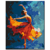 Painting by Numbers Dancer in The Light