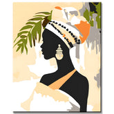 Painting by Numbers African Women