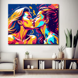 Paint by Numbers Minimalism Art Style Caresses