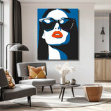 Painting by Numbers Woman with Sunglasses