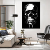Paint by Numbers Metallic Skull