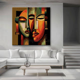 Painting by Numbers Abstract Figures Girls