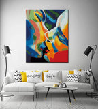 Painting by Numbers Rainbow Kissing Lover Shipping from DE