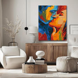 Painting by Numbers Rainbow Kissing Lover
