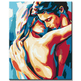 Painting by Numbers Brimming with Love Lovers