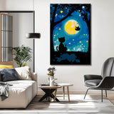 Painting by Numbers The Cat and The Moon