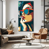 Painting by Numbers Smoking Woman