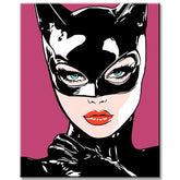 Painting by Numbers Catwoman Pop Art I