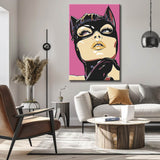 Painting by Numbers Catwoman Illustration