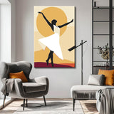 Painting by Numbers Minimalism ArtAfrican Dancer
