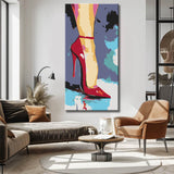 Painting by Numbers Woman with High Heels