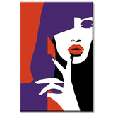 Painting by Numbers Abstract Naked Woman Shipping from DE-80*120cm-without stretcher frame-without covering service