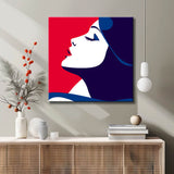 Paint by Numbers pop art portrait illustration