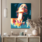 Painting by Numbers Abstract Girl