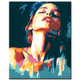 Painting by Numbers Abstract Girl