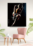 Painting by numbers nude art shipping from DE