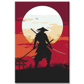 Painting by Numbers Samurai Warrior