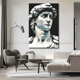 Painting by Numbers Statue of David Rome Art
