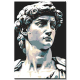 Painting by Numbers Statue of David Rome Art