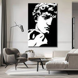 Painting by Numbers Statue of David Sculpture Art II