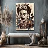 Painting by numbers Frida Kahlo portrait shipping from DE