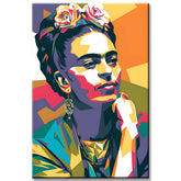 Paint by Numbers Color Inspiration Frida Kahlo