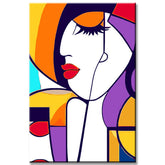 Painting by Numbers Geometric Art Abstract Woman