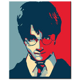 Painting by numbers Harry Potter portrait art shipping from DE