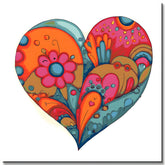 Painting by Numbers Abstract Art Love