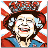 Painting by Numbers Smiling Queen Queen