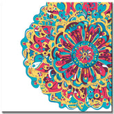 Painting by Numbers Mandala Flower Circle