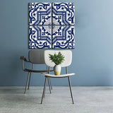 Painting by Numbers Square Mandala 4-Panel