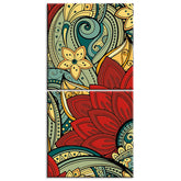 Painting by numbers mandala flowers I 2-part shipping from DE