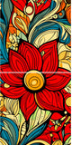 Painting by Numbers Mandala Flowers I 2-Panel