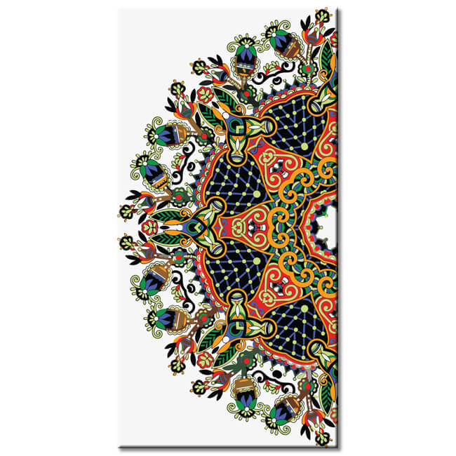 Painting by numbers vintage mandala art shipping from DE