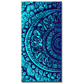 Paint by Numbers Blue Mandala Art