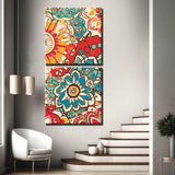 Painting by Numbers Colorful Mandala 2-Panel