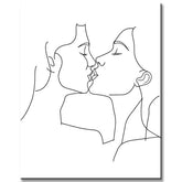 Painting by Numbers Art Minimalism Drawing Lovers I